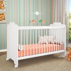 Guarda Roupa Conjugado Infantil E Berço Ternura Branco Petern