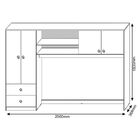 Guarda Roupa Conjugado Infantil Ternura Branco Peternella Móv