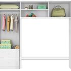 Guarda Roupa Conjugado Infantil Ternura Branco Peternella Móv