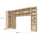 Guarda-roupa Conjugado Solteiro 4 Portas Com Nicho Móveis Cas