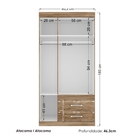 Guarda Roupa Cortez Atacama