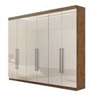 Guarda Roupa Da Vinci  6 Portas D Doro Móveis - Branco