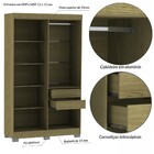 Guarda Roupa Dakota 4 Portas Freijo Frj Ac Off White Ac - Oli