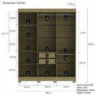 Guarda Roupa Dakota 6 Portas Freijo Frj Ac Off White Ac Freij