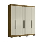 Guarda Roupa Dakota 6 Portas Freijo Frj Ac Off White Ac - Oli