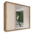 Guarda Roupa Dalila 3 Portas, 2 Gavetas E 3 Cabideiros Flex C