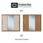 Guarda Roupa Dalila 3 Portas, 2 Gavetas E 3 Cabideiros Flex C