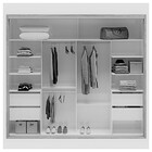 Guarda Roupa Dalla Costa 2 Portas Tw503 Nw