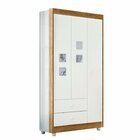 Guarda Roupa De Bebê 100% Mdf 3 Portas 2 Gavetas Life Flex Co