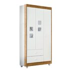 Guarda Roupa De Bebê 100% Mdf 3 Portas 2 Gavetas Life Flex Co