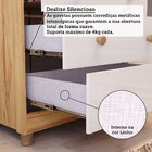 Guarda-roupa De Bebê 156,80cm 4 Portas E 4 Gavetas 100% Mdf M