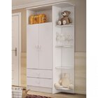 Guarda-roupa De Bebê 2 Portas 2 Gavetas Com Cantoneira Baby