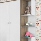 Guarda Roupa De Bebê 2 Portas 2 Gavetas Com Nicho Doce Sonho
