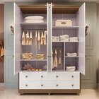 Guarda Roupa De Bebê 4 Portas 4 Gavetas Maya Clássico Espress