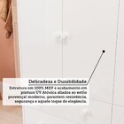 Guarda Roupa De Bebê 4 Portas 4 Gavetas Maya Clássico Espress