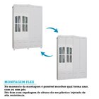 Guarda Roupa De Bebê 4 Portas Com Janela 4 Gavetas Maya Cláss