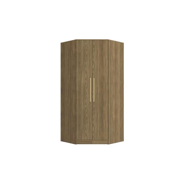 Guarda-roupa De Canto 2 Portas Kappesberg Adapt Nogueira