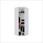 Guarda Roupa De Canto 45 Modular Mdf Lotus Belmax Branco