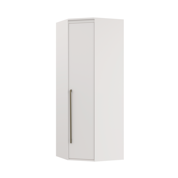 Guarda Roupa De Canto 45 Modular Mdf Lotus Belmax Branco