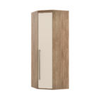 Guarda Roupa De Canto 45 Modular Mdf Lotus Belmax Carvalho/of