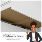 Guarda-roupa De Canto 4 Portas 4 Gavetas Tuim Yescasa Branco