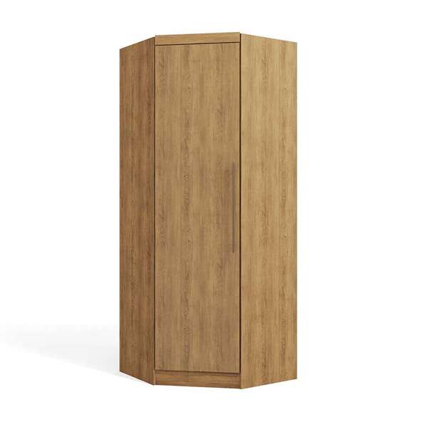 Guarda-roupa De Canto  Veneza 1 Pt  Freijó