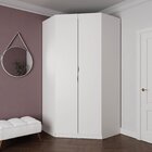 Guarda Roupa De Canto Closet Modular Com 6 Prateleiras Hera C