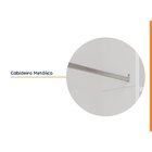 Guarda Roupa De Canto Closet Modular Com 6 Prateleiras Hera C