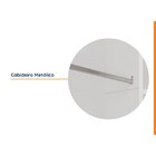 Guarda Roupa De Canto Closet Modular Com 6 Prateleiras Hera C