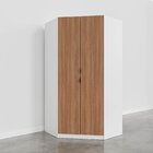 Guarda Roupa De Canto Closet Modular Com 6 Prateleiras Hera C