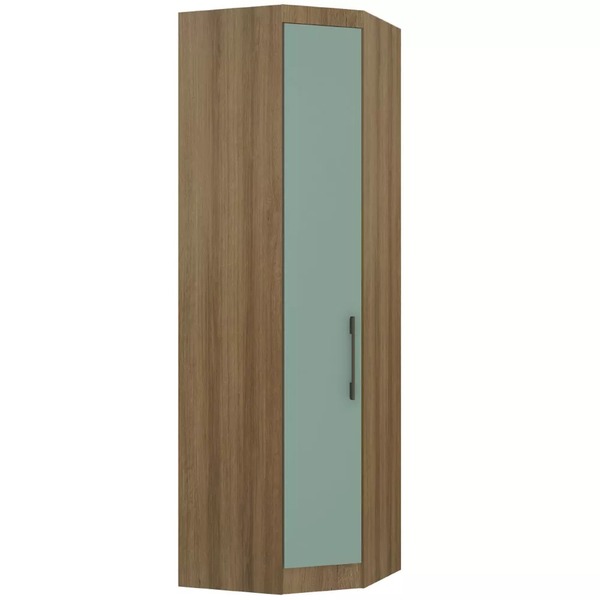 Guarda Roupa De Canto Diagonal Modulado 70cm 1 Porta Paris Lu