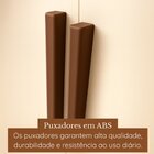 Guarda-roupa De Canto Modulado 7 Portas Paris Cinamomo/off Wh