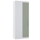 Guarda Roupa De Canto Reto Modulado 90cm 1 Porta Alpes Lucian