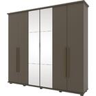 Guarda-roupa De Casal 06 Portas 06 Gavetas Líbano Henn - Dama