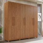 Guarda-roupa De Casal 100% Mdf 6 Portas 2 Gavetas Portugal Fr
