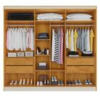 Guarda-roupa De Casal 100% Mdf 6 Portas 4 Gavetas 11 Pratelei
