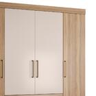 Guarda Roupa De Casal 4 Portas Bilbao Amendola Off White Demó