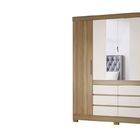 Guarda Roupa De Casal 4 Portas Cádis Amendola Off  White Demó