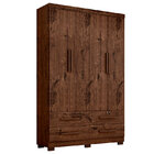 Guarda-roupa De Casal 4 Portas E 4 Gavetas Toronto Plus Textu