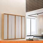 Guarda Roupa De Casal 6 Portas 4 Gavetas Filadelfia Rufato Mó