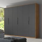 Guarda Roupa De Casal 6 Portas Atrice Grafito Demartez