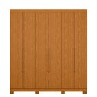Guarda-roupa De Casal 6 Portas Vinci Cinamomo