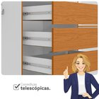 Guarda-roupa De Casal 6 Portas Vinci Cinamomo