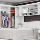 Guarda Roupa De Casal 7 Peças Branco Modulado Modena Cp2 Demó