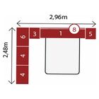 Guarda Roupa De Casal 7 Peças Modulado Modena Cp10 Nogal Touc