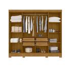 Guarda Roupa De Casal 8 Portas 236cm Freijó Diplomata Moval