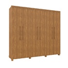 Guarda Roupa De Casal  Madri Mdf 6 Portas Camas Fênix Cinamomo
