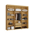 Guarda Roupa De Casal  Milão Mdf 6 Portas Camas Fênix