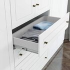 Guarda-roupa De Casal Americano 06 Portas 04 Gavetas Henn - B