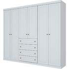 Guarda-roupa De Casal Americano 06 Portas 04 Gavetas Henn - B